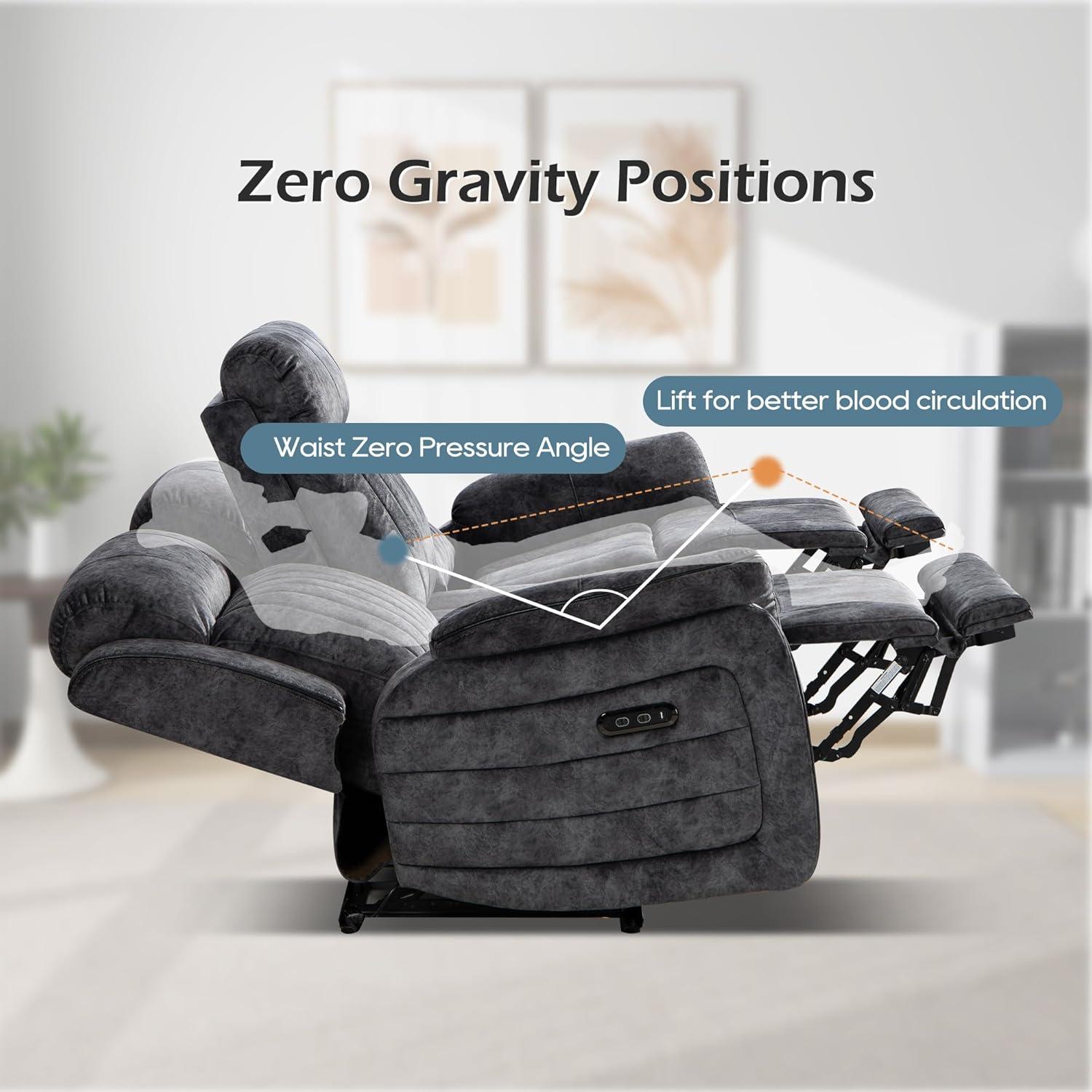 Our Take on the Zero Gravity Power Recliner Sofa Set with USB Ports
