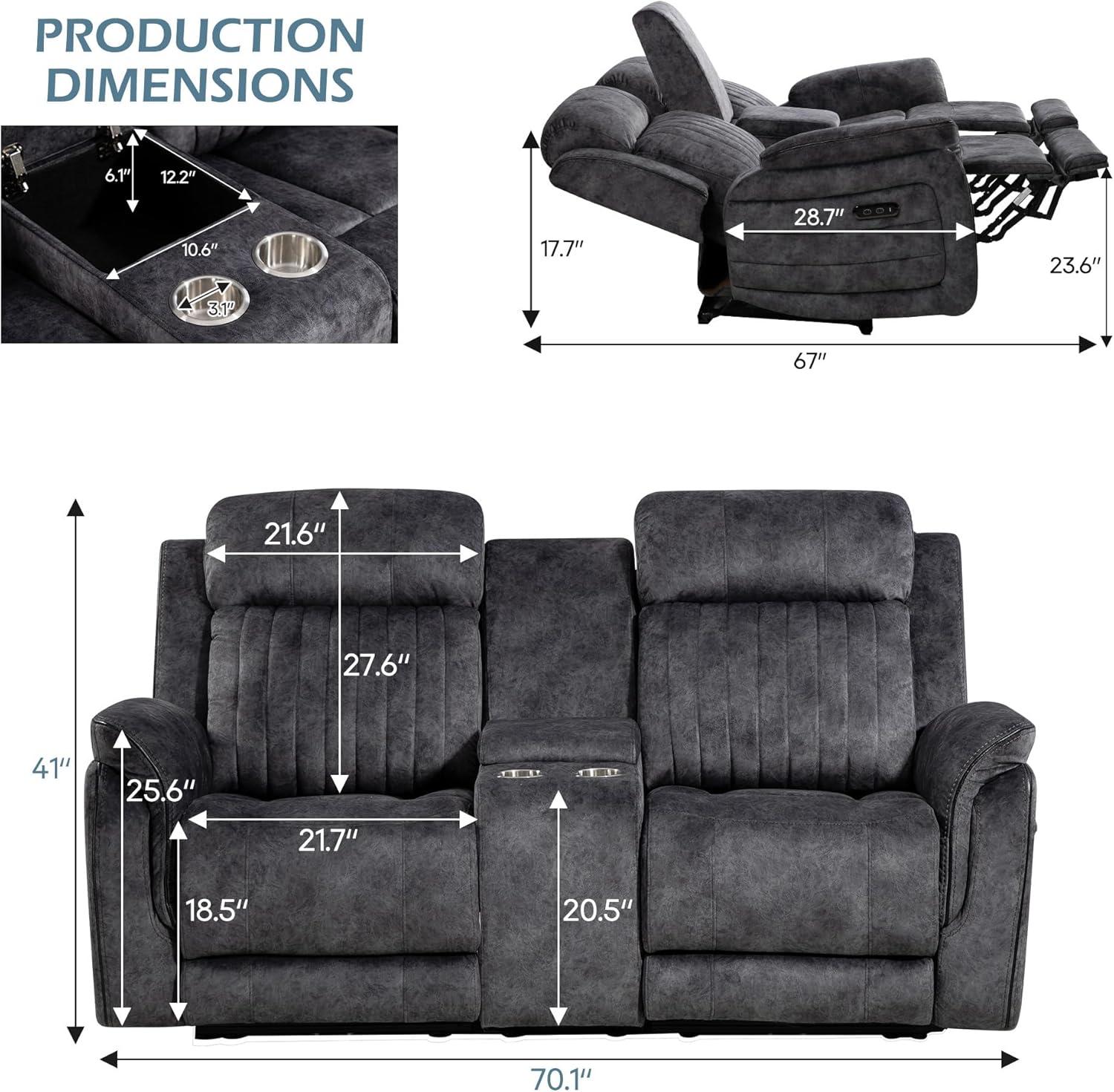Our Take on the Zero Gravity Power Reclining Loveseat with USB Ports