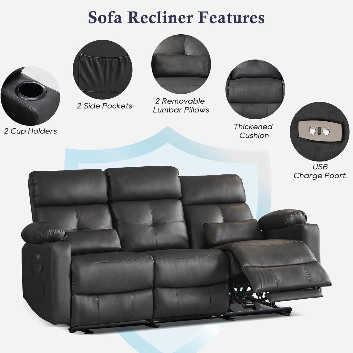 Our Take on the Ultimate Power Reclining Sofa with Heat & Massage