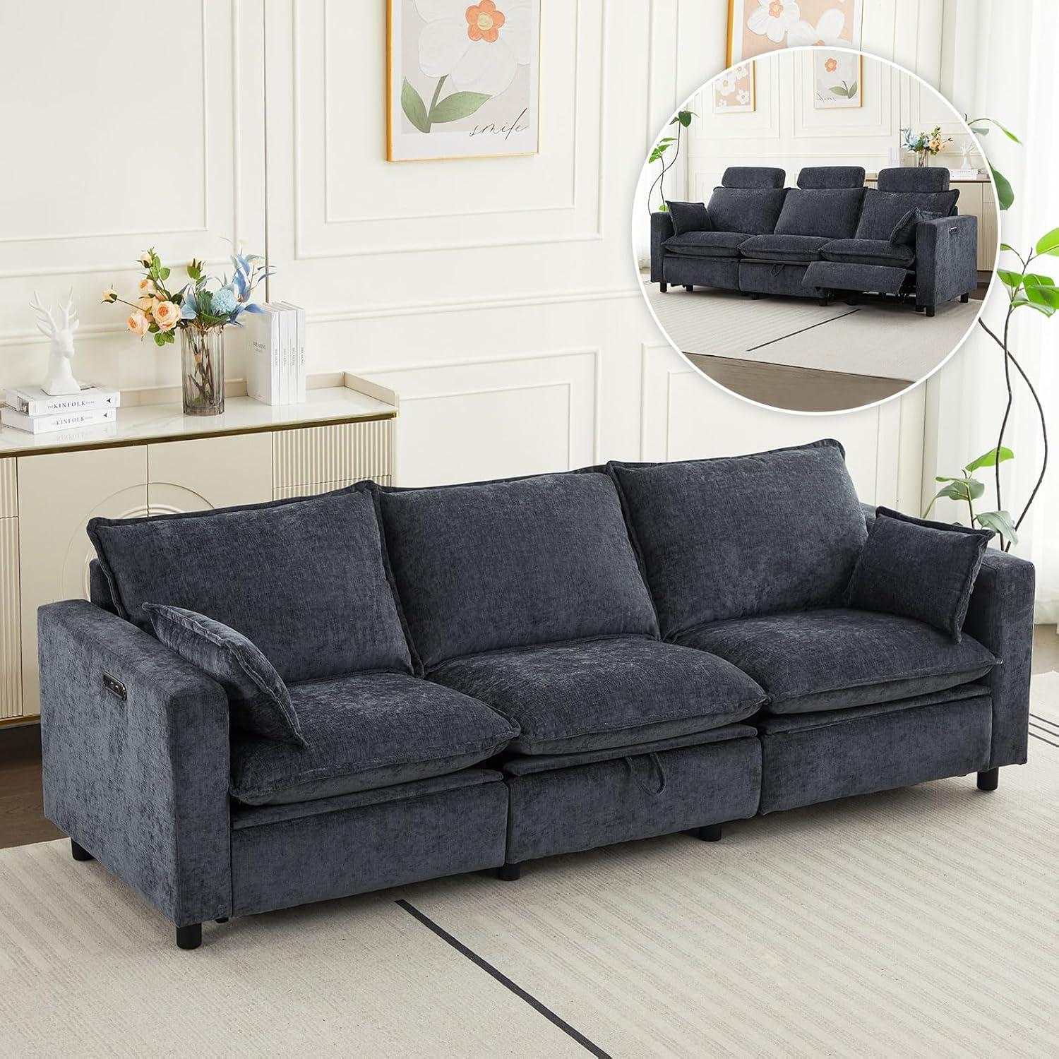 Our Take on the Oversized Power Recliner Sofa with Cloud Comfort