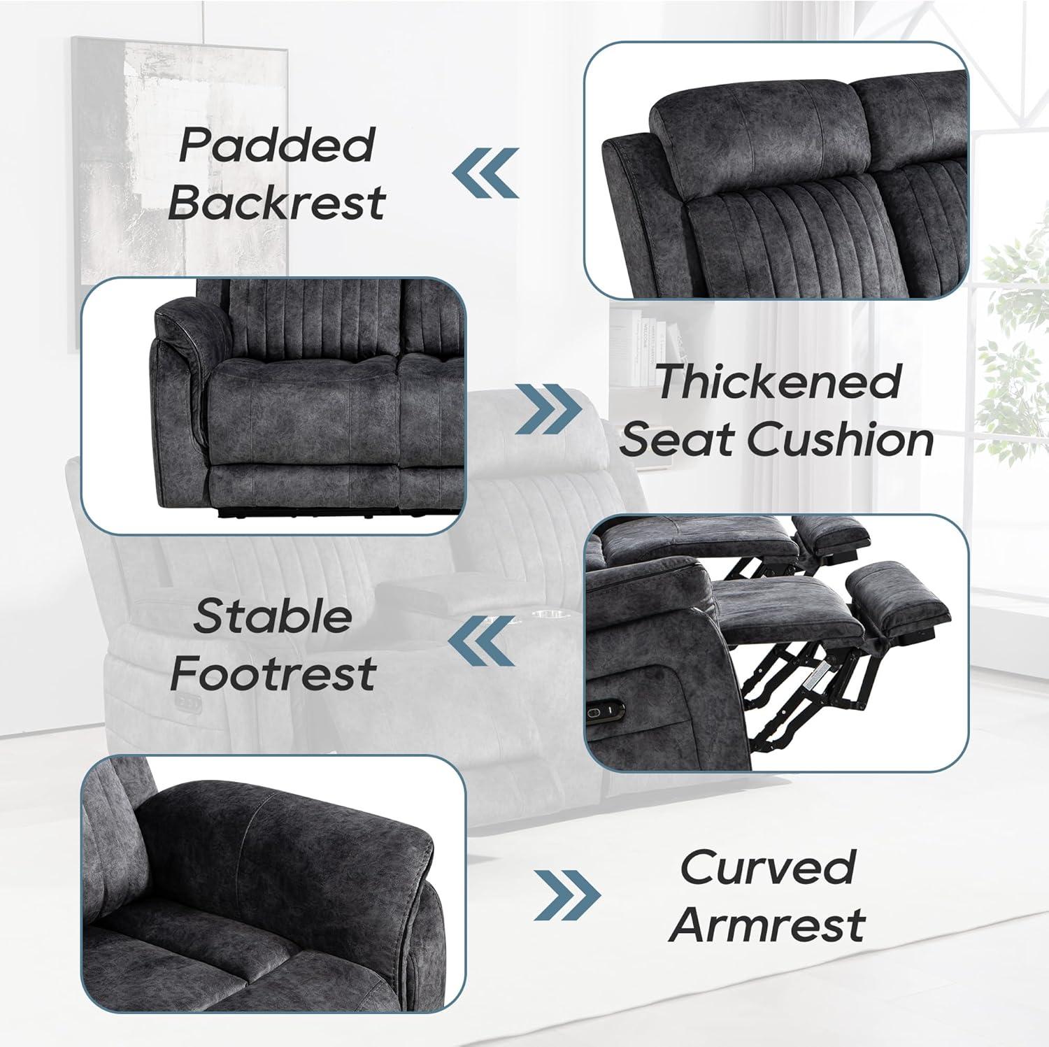 Our Take on the Zero Gravity Power Recliner Sofa Set with USB Ports