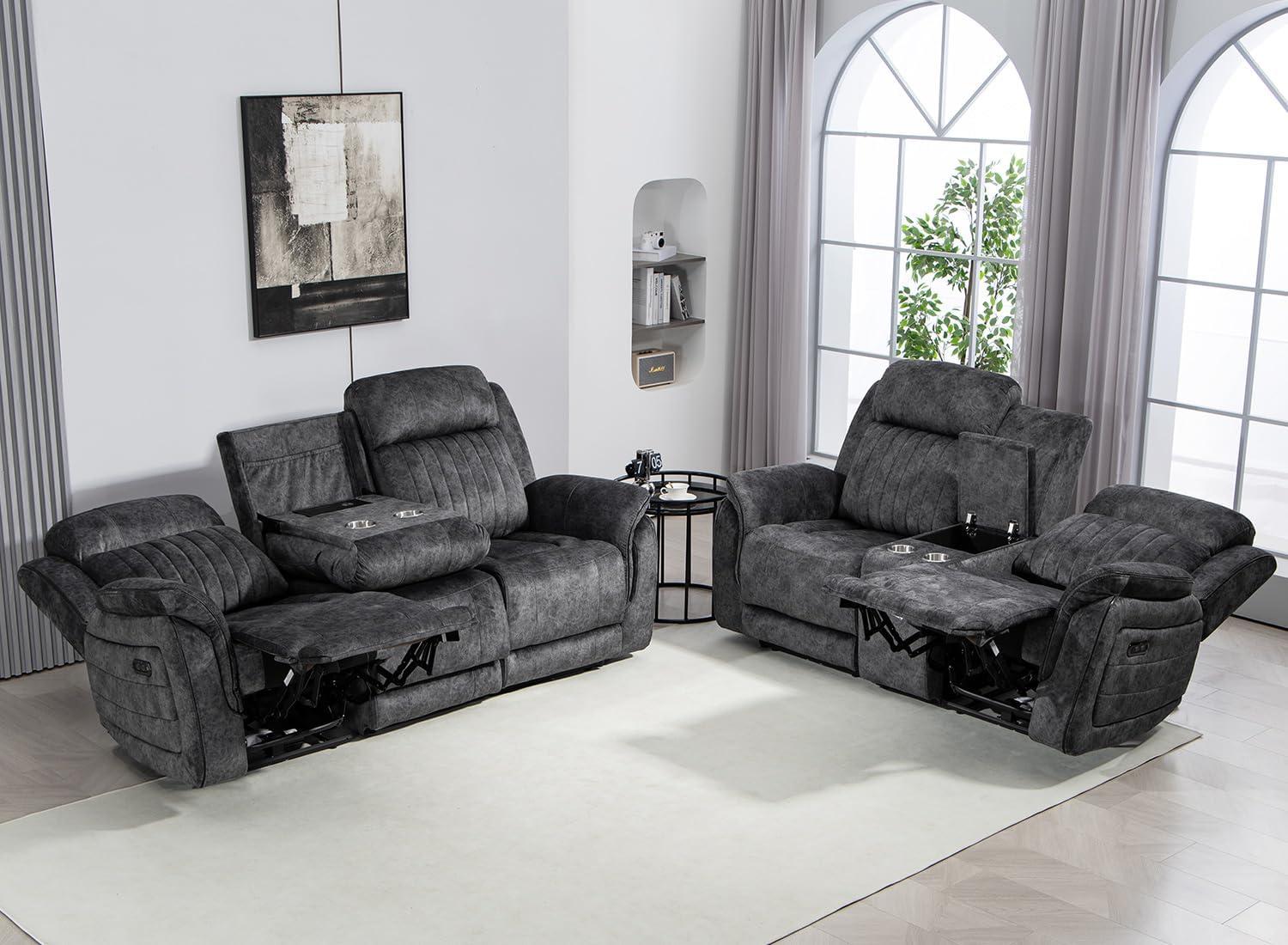 Our Take on the Zero Gravity Power Recliner Sofa Set with USB Ports