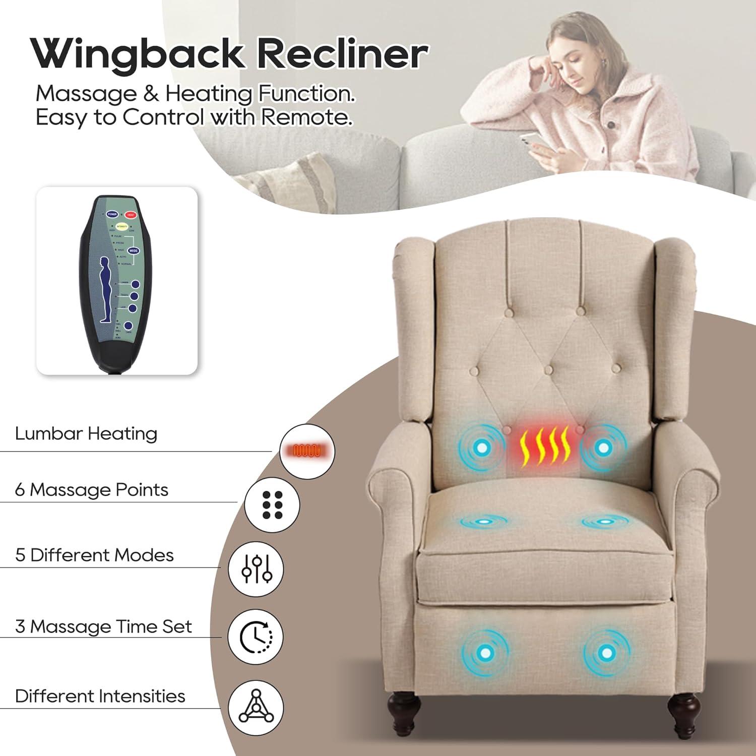 Our Relaxing Experience with the Tufted Wingback Recliner Chair